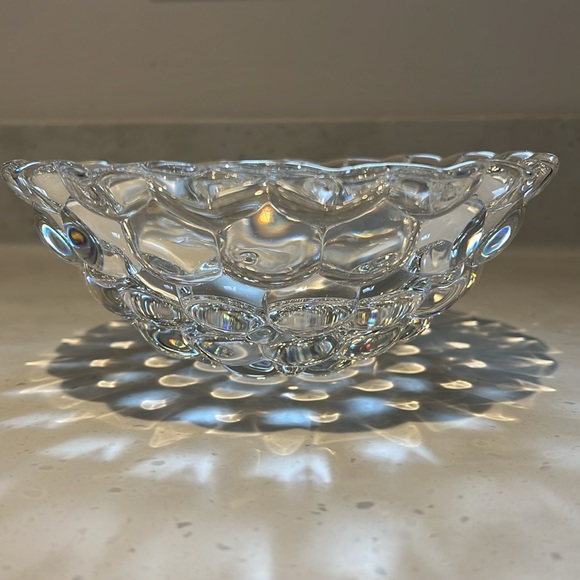 Orrefors Small Raspberry Bowl 7.5” - Picture 2 of 5